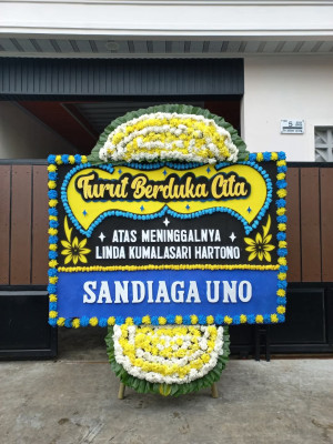 Papan Bunga Duka di Garoga